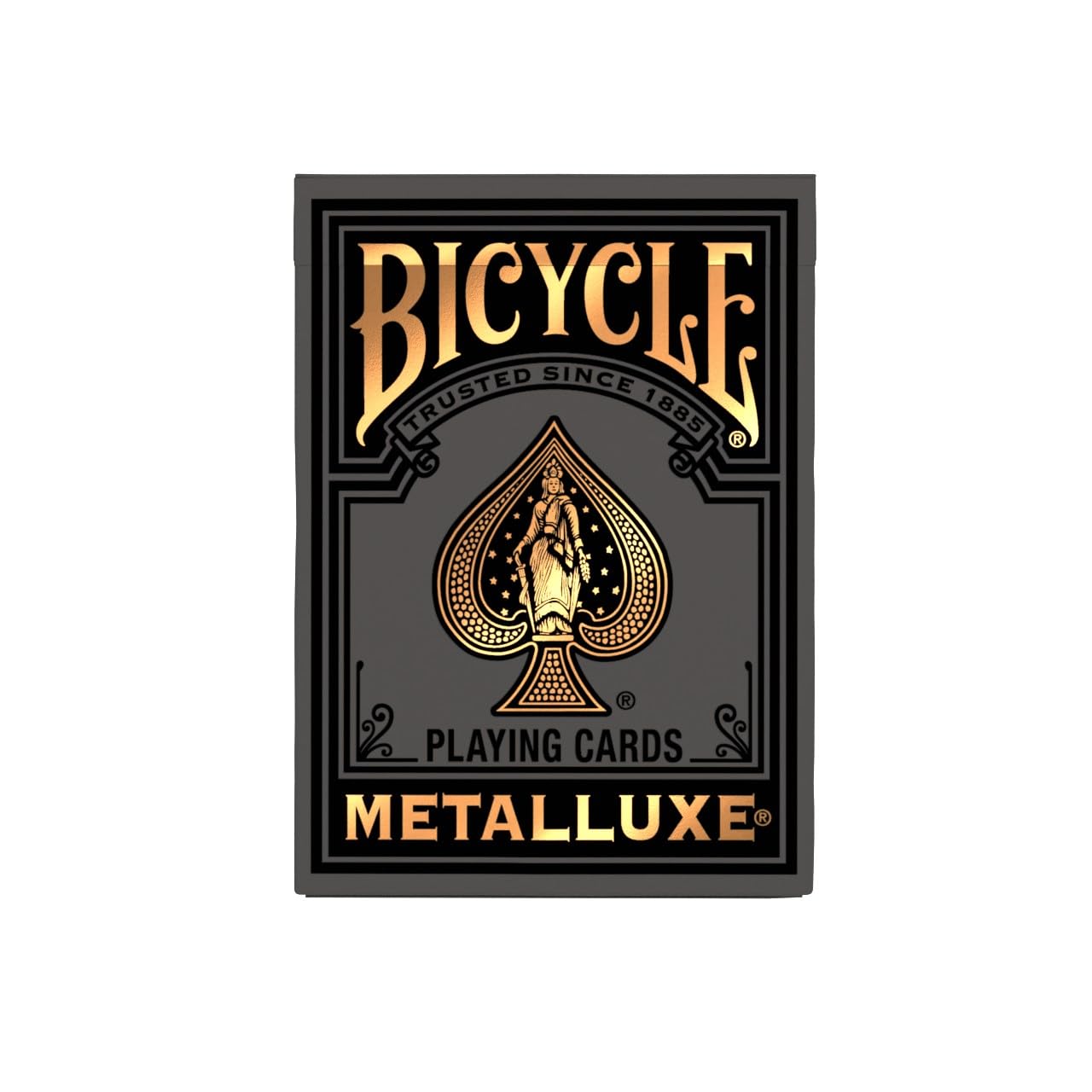 Amazon.com: Bicycle Black and Gold Metalluxe Playing Cards